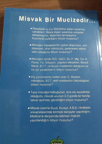  Salvadora Persica Misvak Mucizesi Kitabı