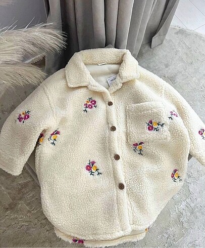 Zara peluş ceket 2-3 yaş