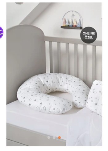 Yataş %100 Pamuk Emzirme ve Destek Minderi - Görsel 3