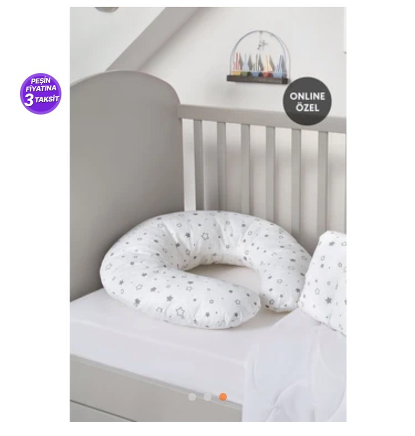 Yataş %100 Pamuk Emzirme ve Destek Minderi - Görsel 3