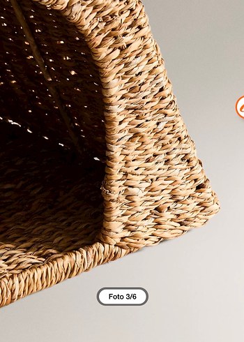 Kahverengi Üçgen Kedi -Köpek Evi Zara Home - Görsel 2