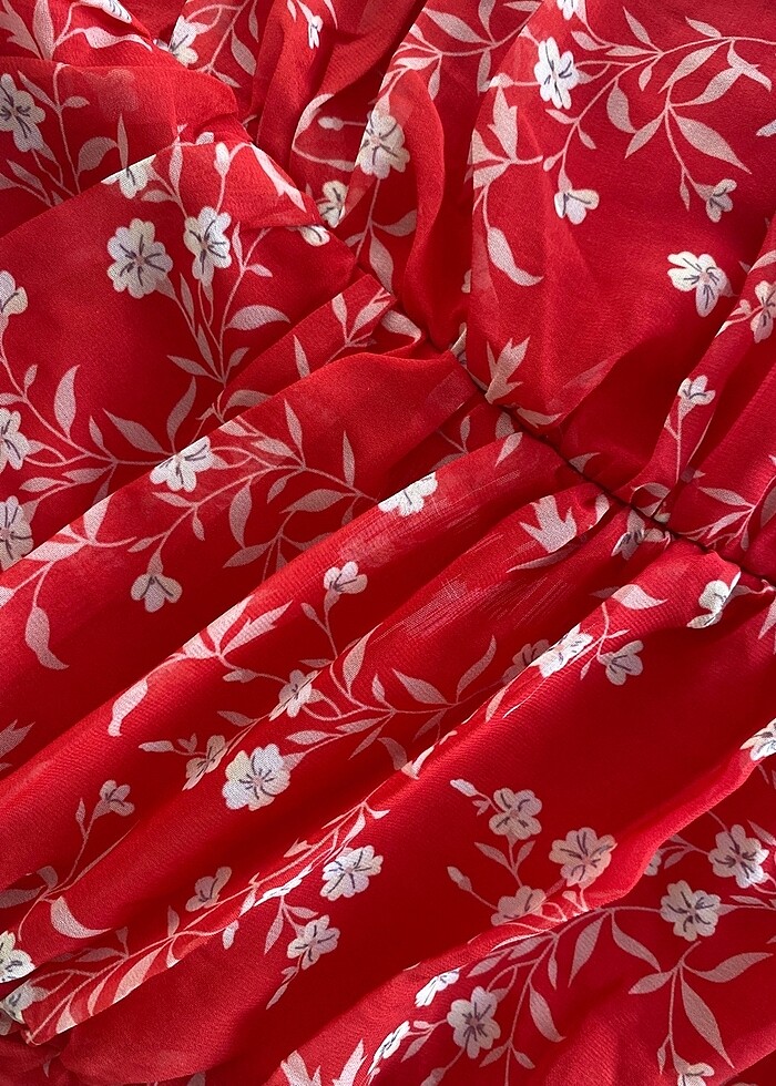 Kırmızı dar kesim - Görsel 4