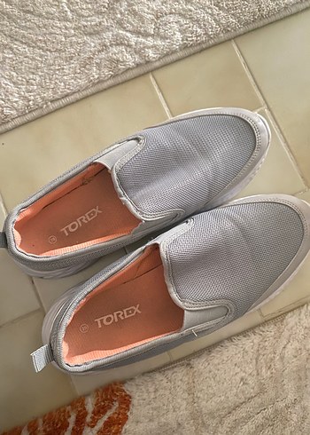 Gri Kadın Dolgu Topuklu Spor Ayakkabı - Görsel 2