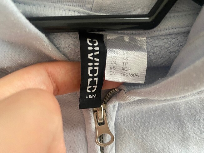 xs Beden hm crop hırka
