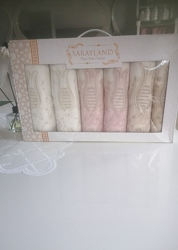 Sarayland Nakışlı Yumuşak Havlu Seti - Görsel 2