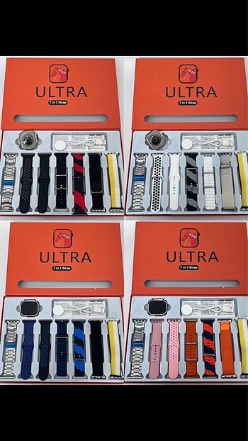 Akıllı saat ultra 7 kordonlu