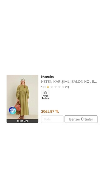 m Beden MARKASI MANUKADIR. Sıfır ürün kullanılmadı