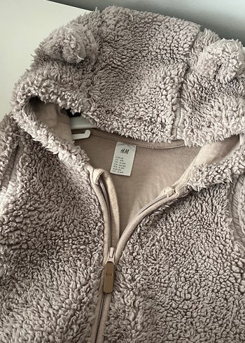 Kahverengi Tüylü Bebek Tulumu - Görsel 5