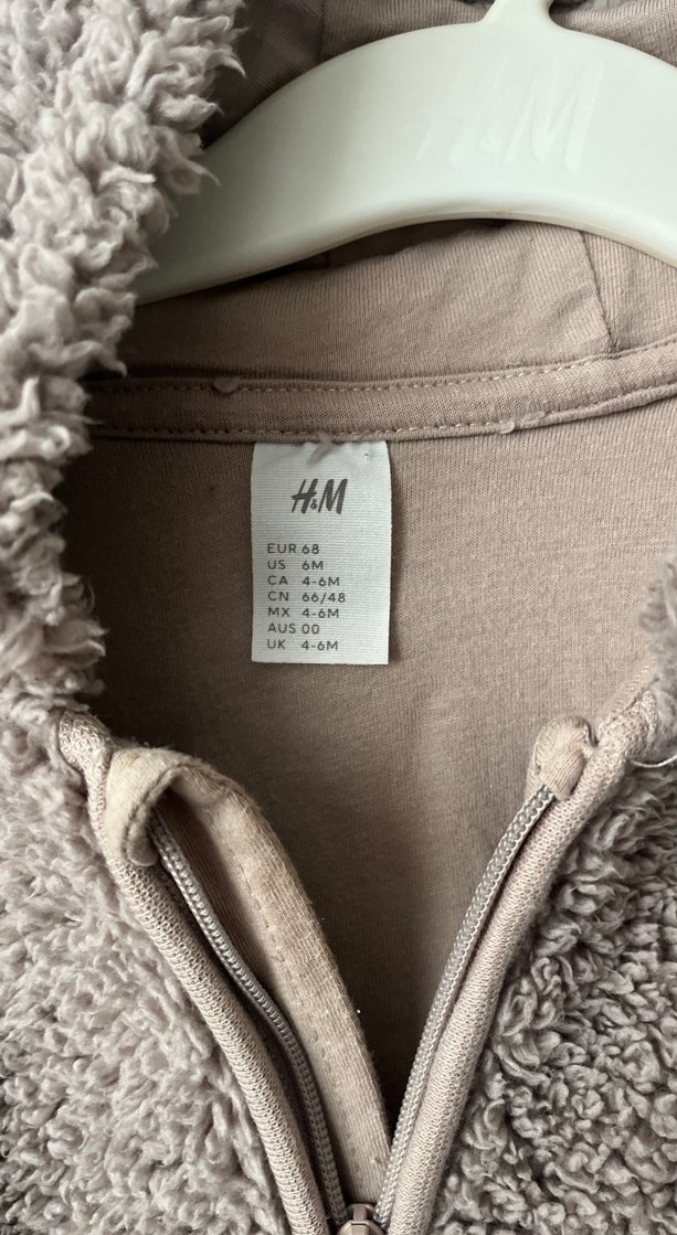 Kahverengi Tüylü Bebek Tulumu - Görsel 3