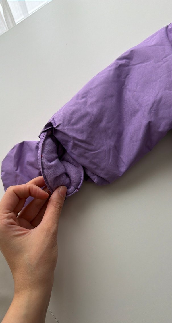 Mor Bebek Kız Tulumu - Görsel 4