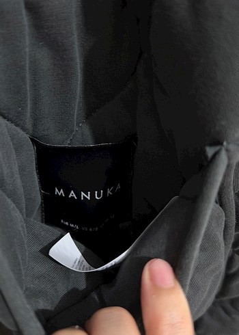 Düğmeli Gri Kadın Yelek Manuka marka hiç kullanılmadı - Görsel 4