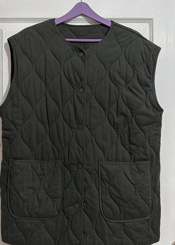 Düğmeli Gri Kadın Yelek Manuka marka hiç kullanılmadı - Görsel 2