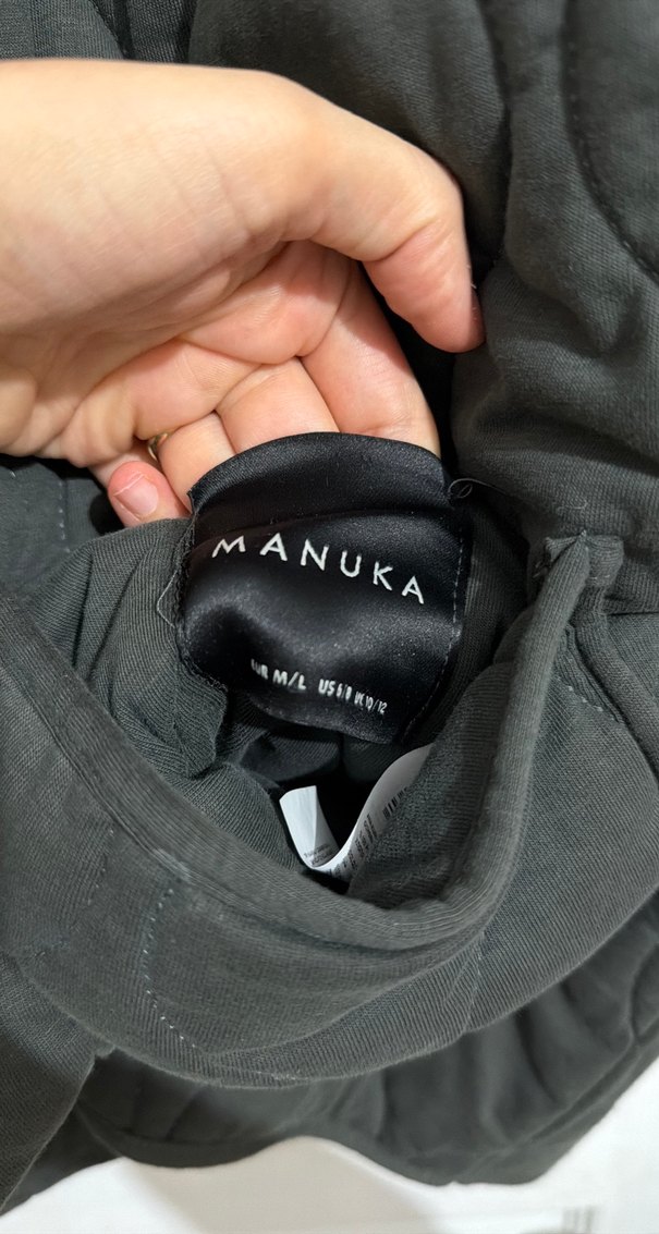 Düğmeli Gri Kadın Yelek Manuka marka hiç kullanılmadı - Görsel 5