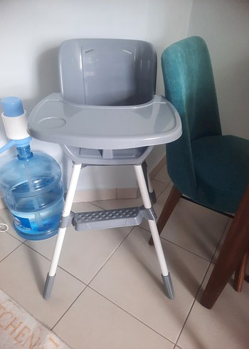 Gri Çocuk Mama Sandalyesi