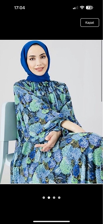 Zara Şifon elbise