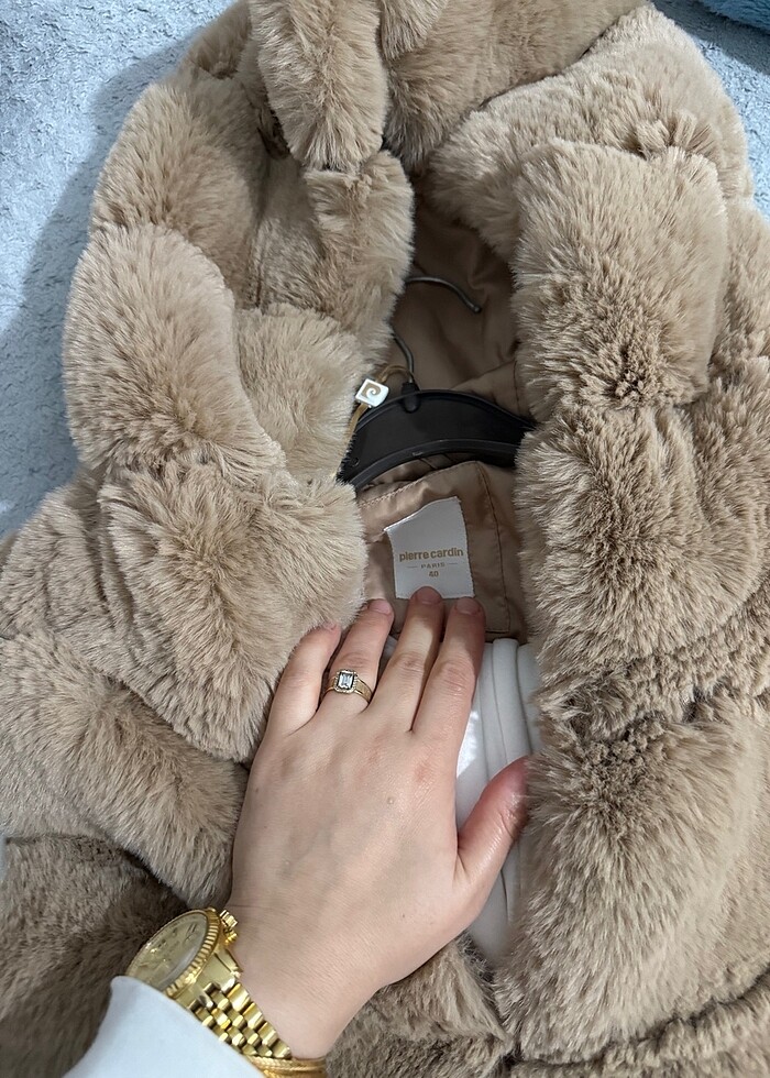 Pierrecardin kürk yelek - Görsel 3