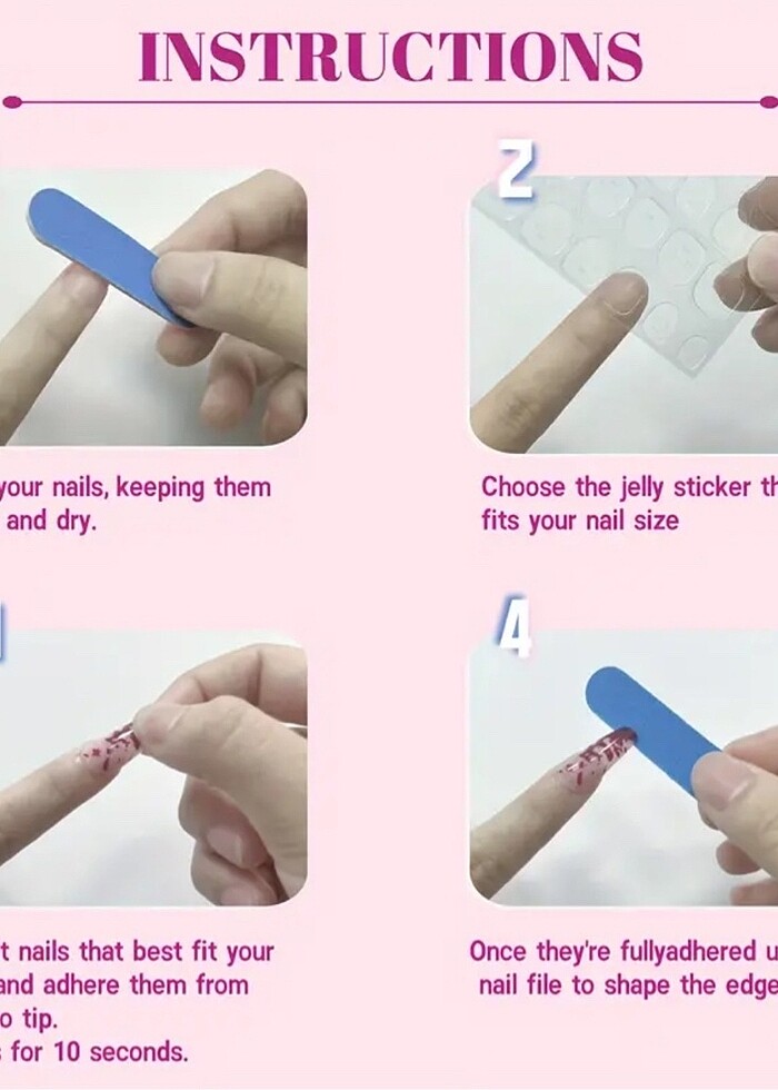 12li takma tırnak - Görsel 3