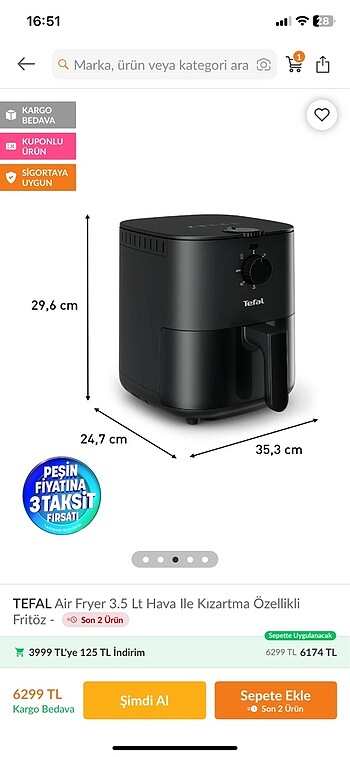 Beden Çok az kullanılmış Airfrey