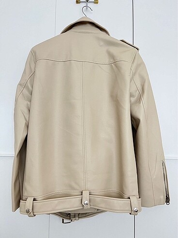 Stradivarius Stradivarius Oversize Deri Ceket