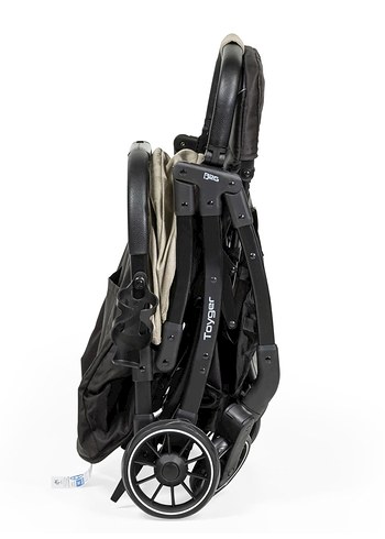 Bej ve Gri Bebek Arabası Seti i-Size Onaylı - Görsel 4