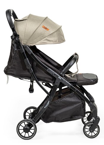 Bej ve Gri Bebek Arabası Seti i-Size Onaylı - Görsel 3