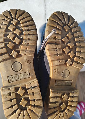 Lacivert Sokak Stili Erkek Ayakkabı Bağcığı - Görsel 3