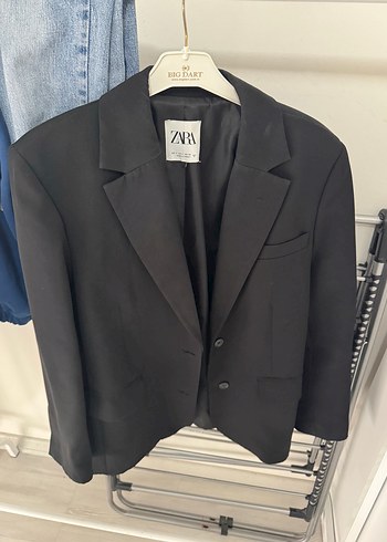 Zara Siyah Blazer Ceket