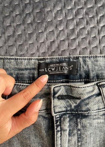 m Beden gri Renk Gri Batik Desenli Midi Denim erkek şort