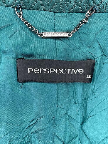 40 Beden yeşil Renk Perspective Yelek %70 İndirimli.