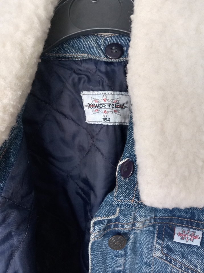 Düğmeli Mavi Kadın Kot Yelek - Görsel 2