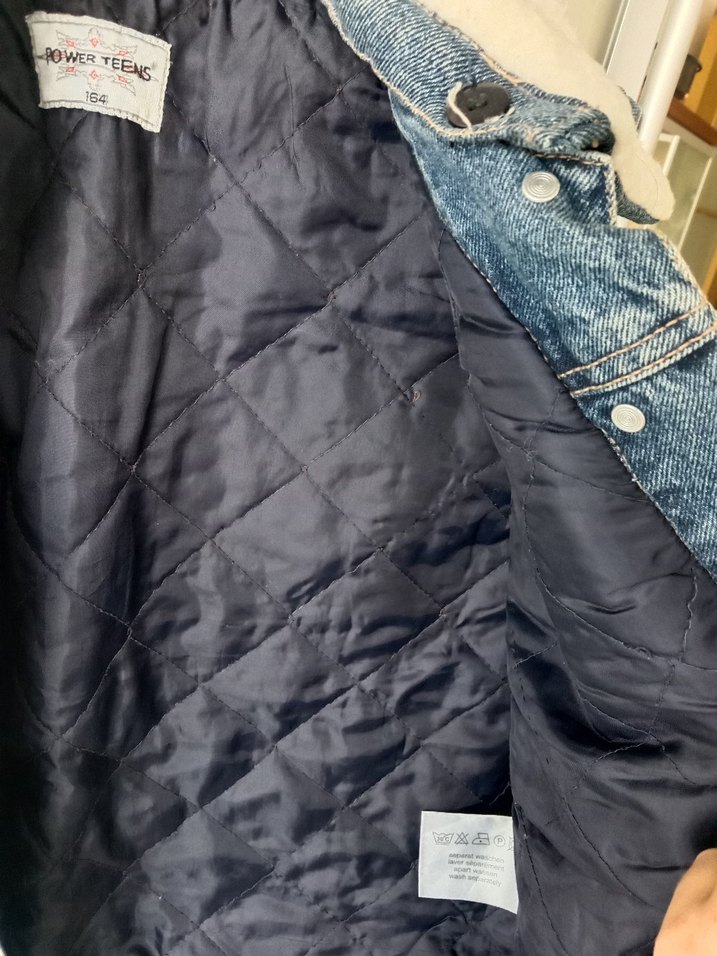 Düğmeli Mavi Kadın Kot Yelek - Görsel 3