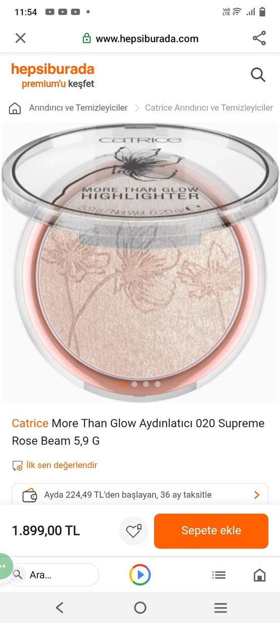 Bej Işıltılı Aydınlatıcı - Görsel 4