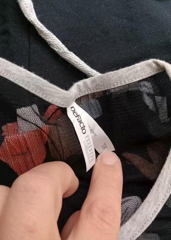 Siyah Pamuklu Mini Spor Şort - Görsel 9