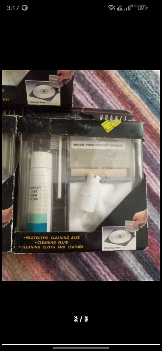 kompakt disk temizleme seti - Görsel 2