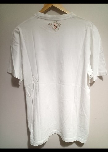 l/xl Beden beyaz Renk GS Store Beyaz Baskılı Pamuklu Erkek Tişört