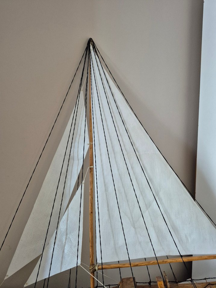 El Yapımı Handmade Ahşap Yelkenli Gemi - Görsel 2