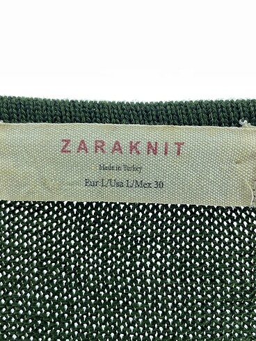 l Beden haki Renk Zara Kazak / Triko %70 İndirimli.