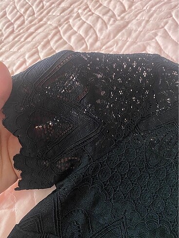 xs Beden Guess Orijinal Dantel Crop