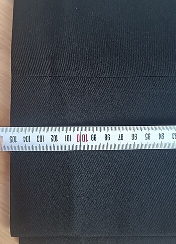 46 Beden siyah Renk Kumaş pantolon