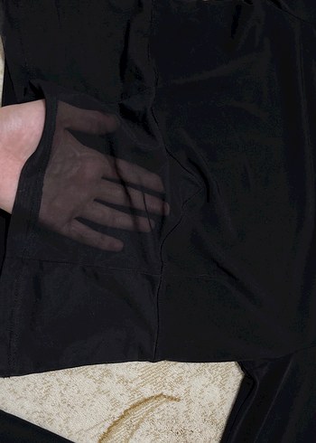 Siyah Balıkçı Yaka Bluz - Görsel 3