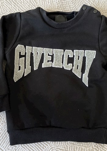 Erkek Çocuk Siyah Baskılı Sweatshirt - Görsel 2
