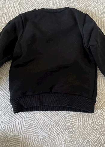 Erkek Çocuk Siyah Baskılı Sweatshirt - Görsel 3