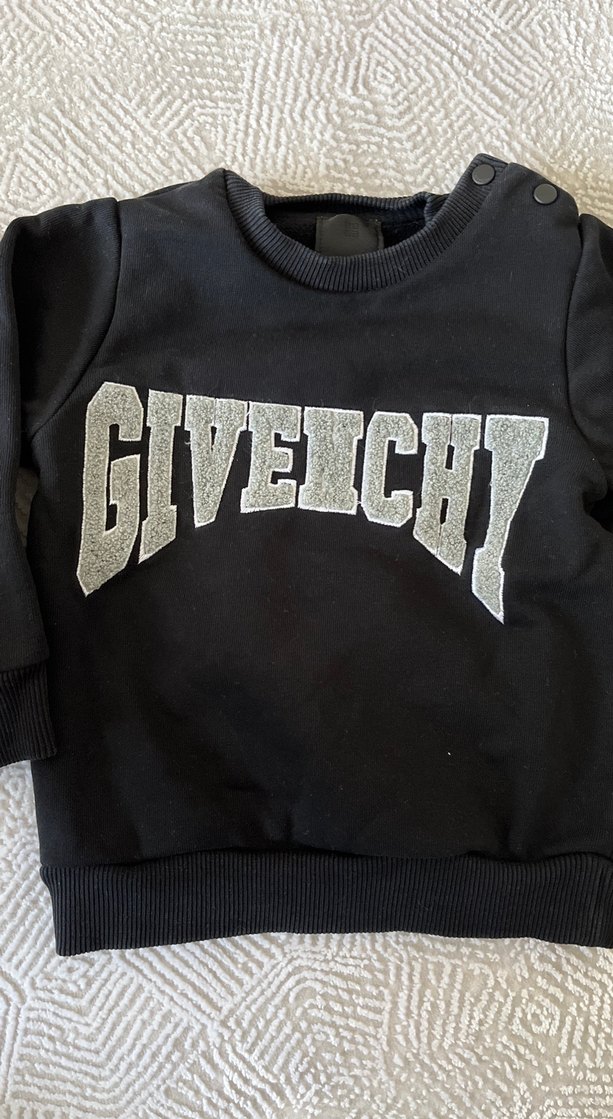 Erkek Çocuk Siyah Baskılı Sweatshirt - Görsel 2