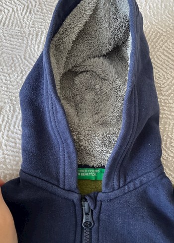 Kapüşonlu Fermuarlı Erkek Çocuk Sweatshirt - Görsel 4