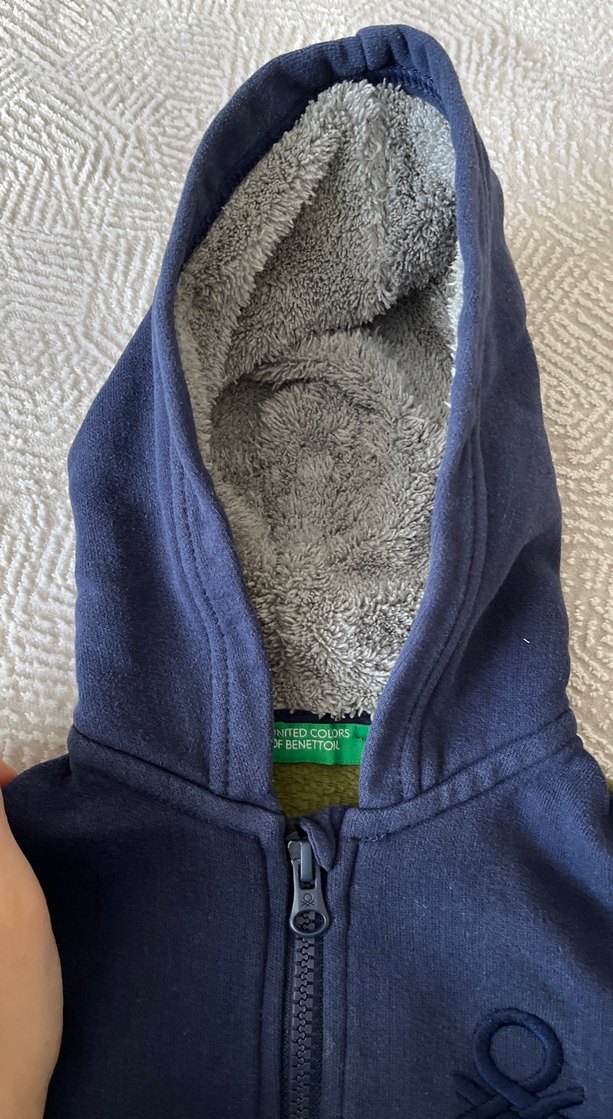 Kapüşonlu Fermuarlı Erkek Çocuk Sweatshirt - Görsel 4