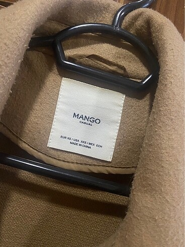 Mango Mango kaşe kaban