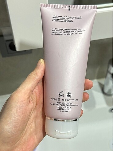 Beden Lierac jel/ Badger Balm/ Bio-oil çatlak