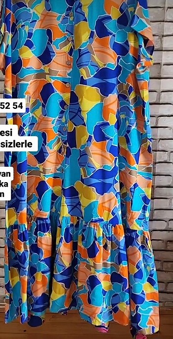 52 Beden elbise