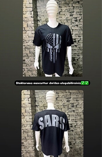 Sars tişört