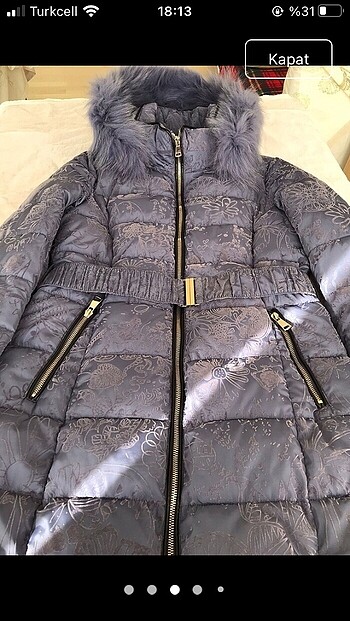 Diğer İTALYA ?DAN ALINMIŞ YENİ ŞIK KALİTELİ KULLANILMAMIŞ ANORAK